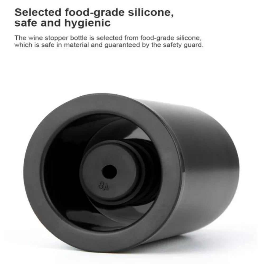 Vacuum Wine Bottle Stopper | Airtight Sealing & Freshness Preservation for Red Wine & Champagne