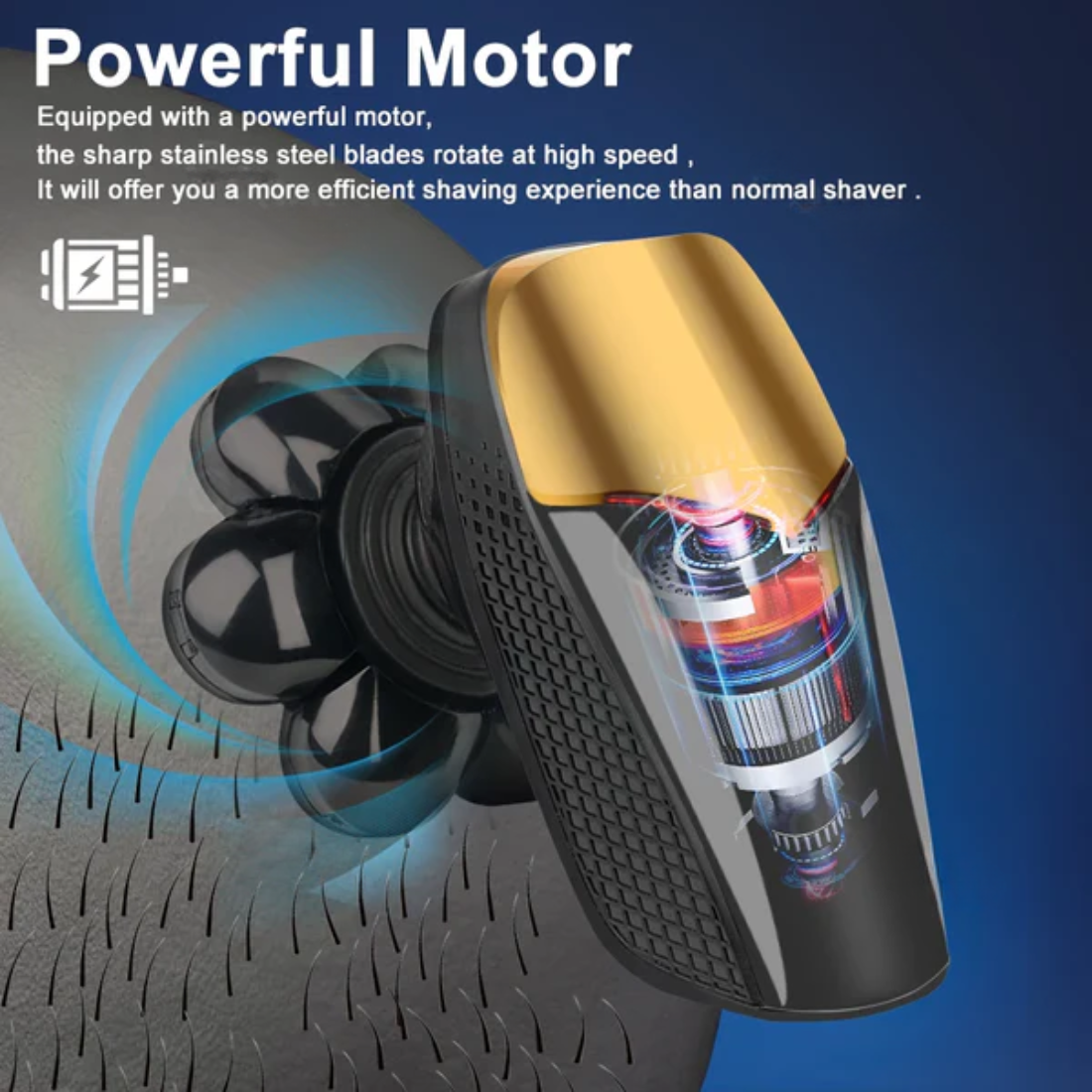 Powerful Electric Shaver