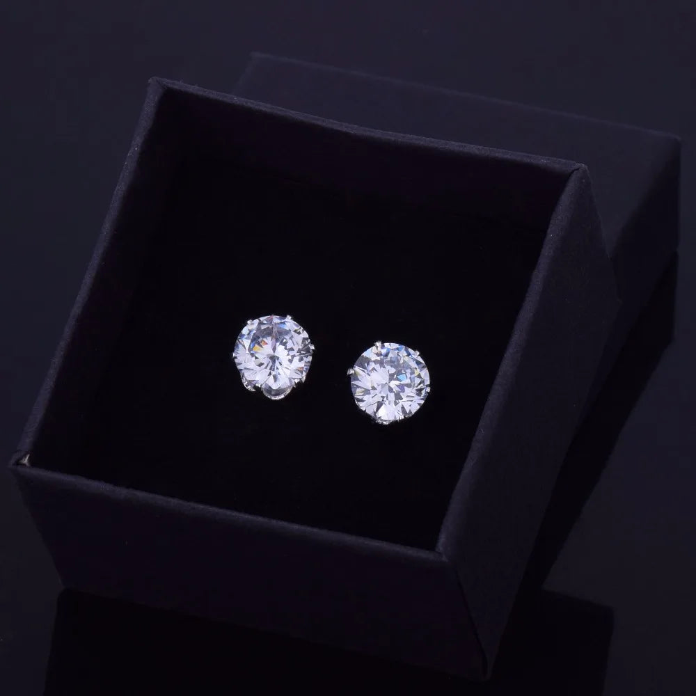 AAA Zircon Stud Earrings