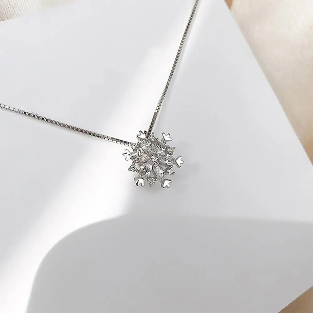 Clavicle Snowflake Chain