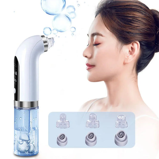 2024 Black Pore Vacuum Cleaner Electric Micro Bubble Cleanser USB Charging Beauty Instrument Skin Care Tool