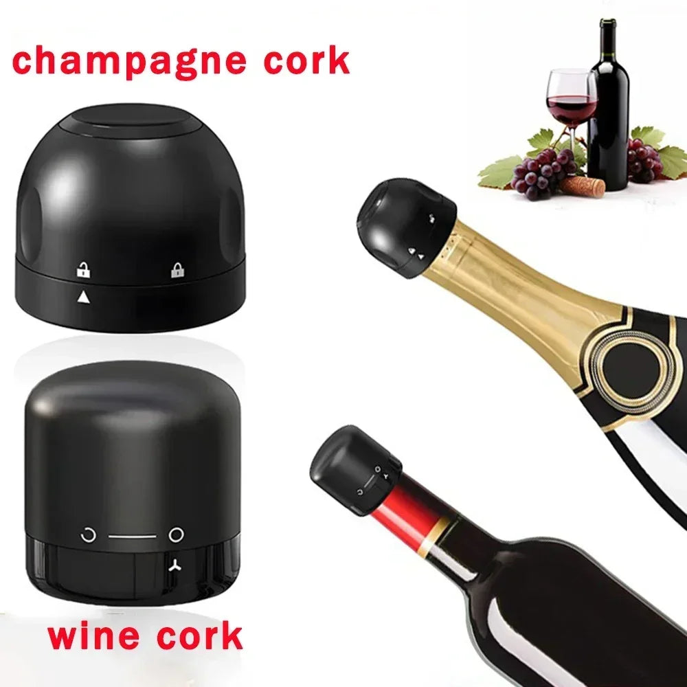 Vacuum Seal Wine & Champagne Stopper