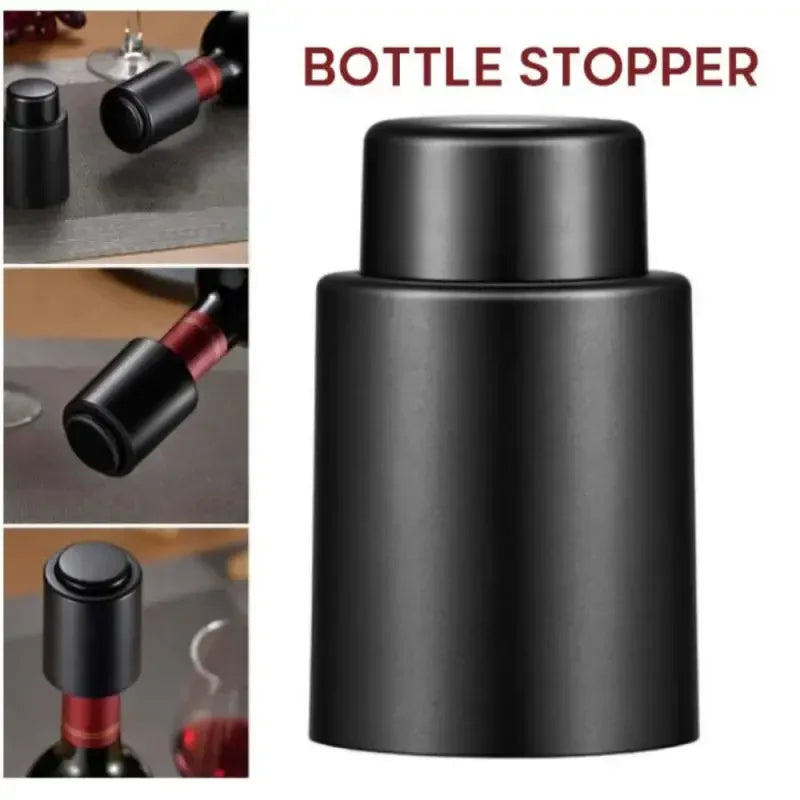 Vacuum Wine Bottle Stopper | Airtight Sealing & Freshness Preservation for Red Wine & Champagne