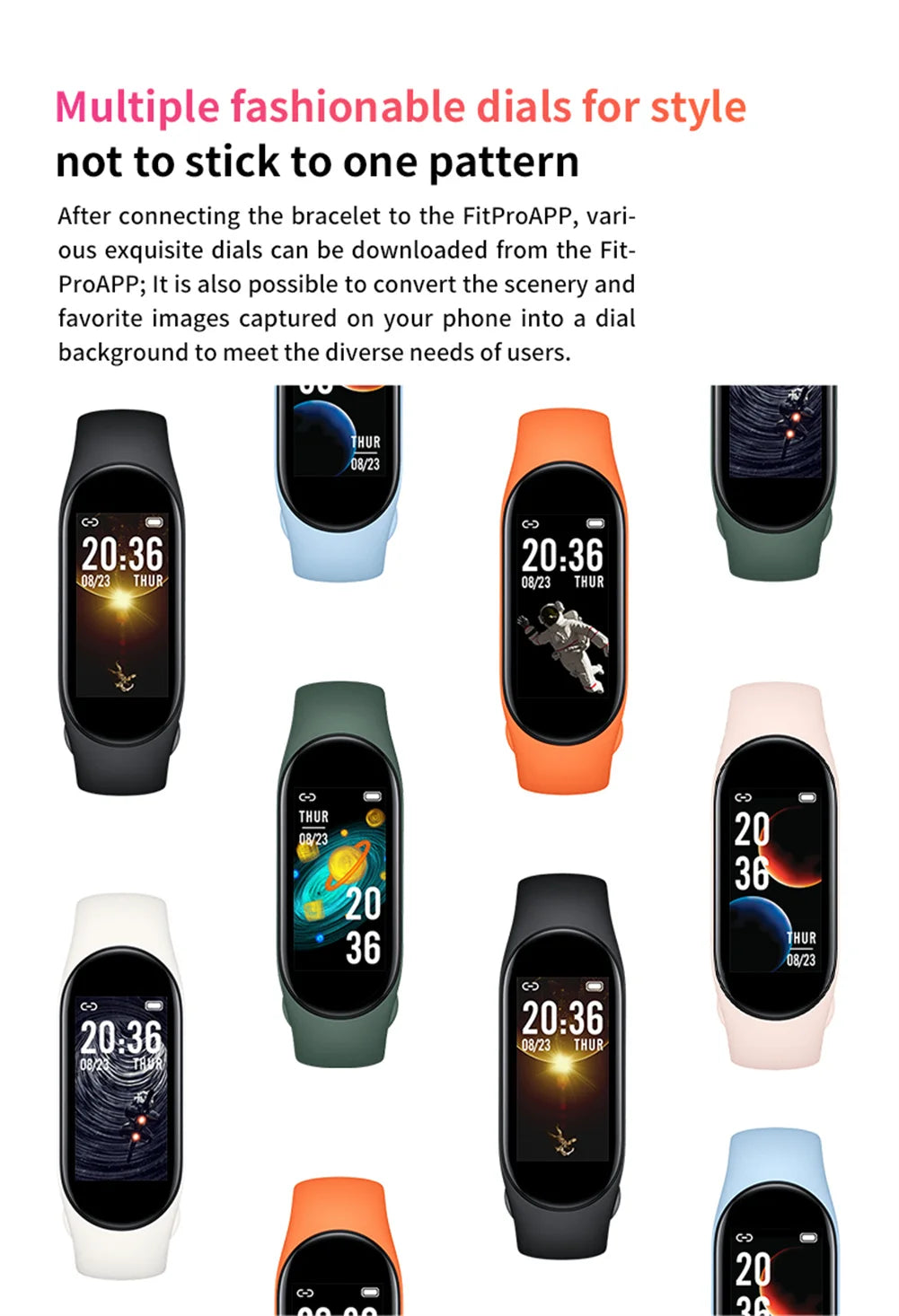 M8 Smart Fitness Watch