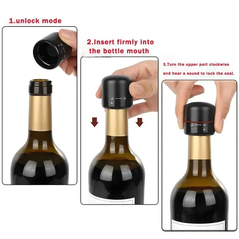 Vacuum Seal Wine & Champagne Stopper