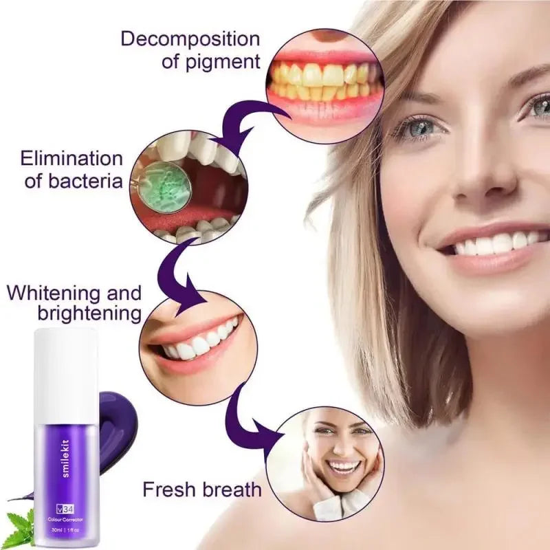 Purple Whitening Toothpaste